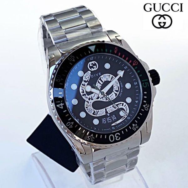☆1点限定☆定価21万☆GUCCIグッチ DIVEダイブ☆腕時計 新品 男性