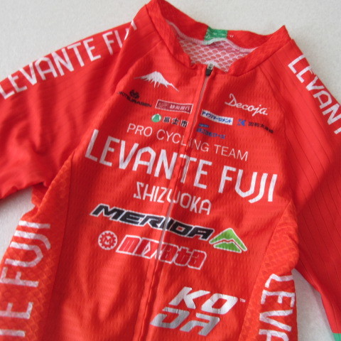 ○DECOJA◇レバンテフジ静岡 LEVANTE FUJI サイクルジャージ レプリカ