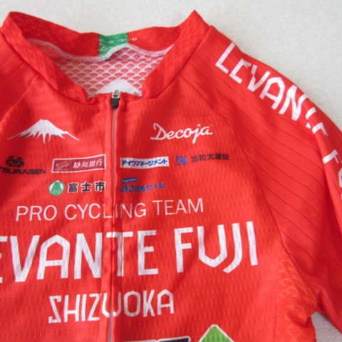 ○DECOJA◇レバンテフジ静岡 LEVANTE FUJI サイクルジャージ レプリカ
