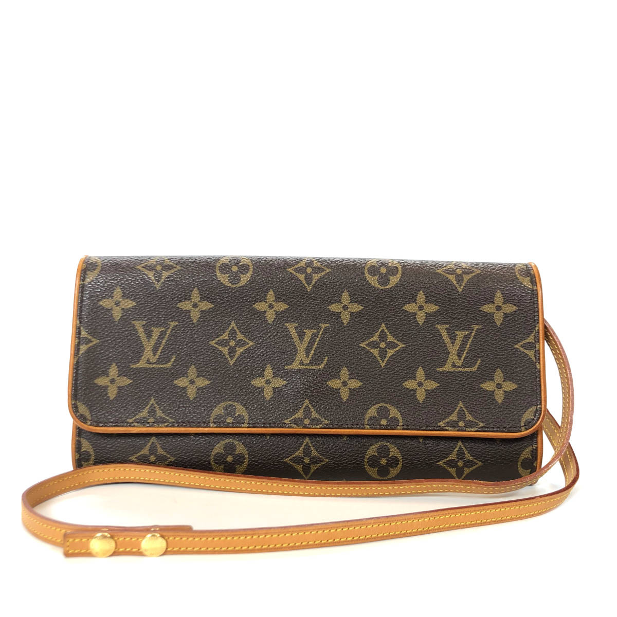 レディース 廃盤 VUITTON ヴィトン ポシェットツインGMモノグラム