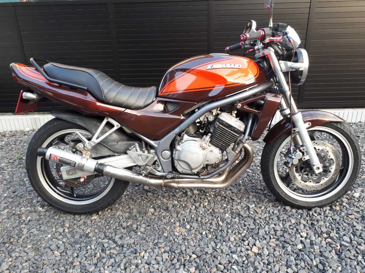 Kawasaki バリオス 250cc 実動 バイク 車体 あやしい 中古 栃木県 売買 