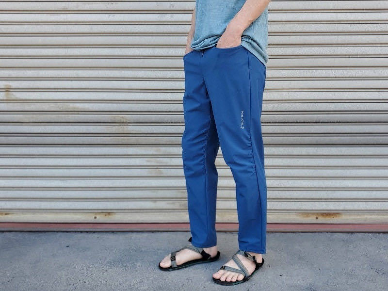 ティートンブロス Teton Bros. run pant ブルー M ティートンブロス