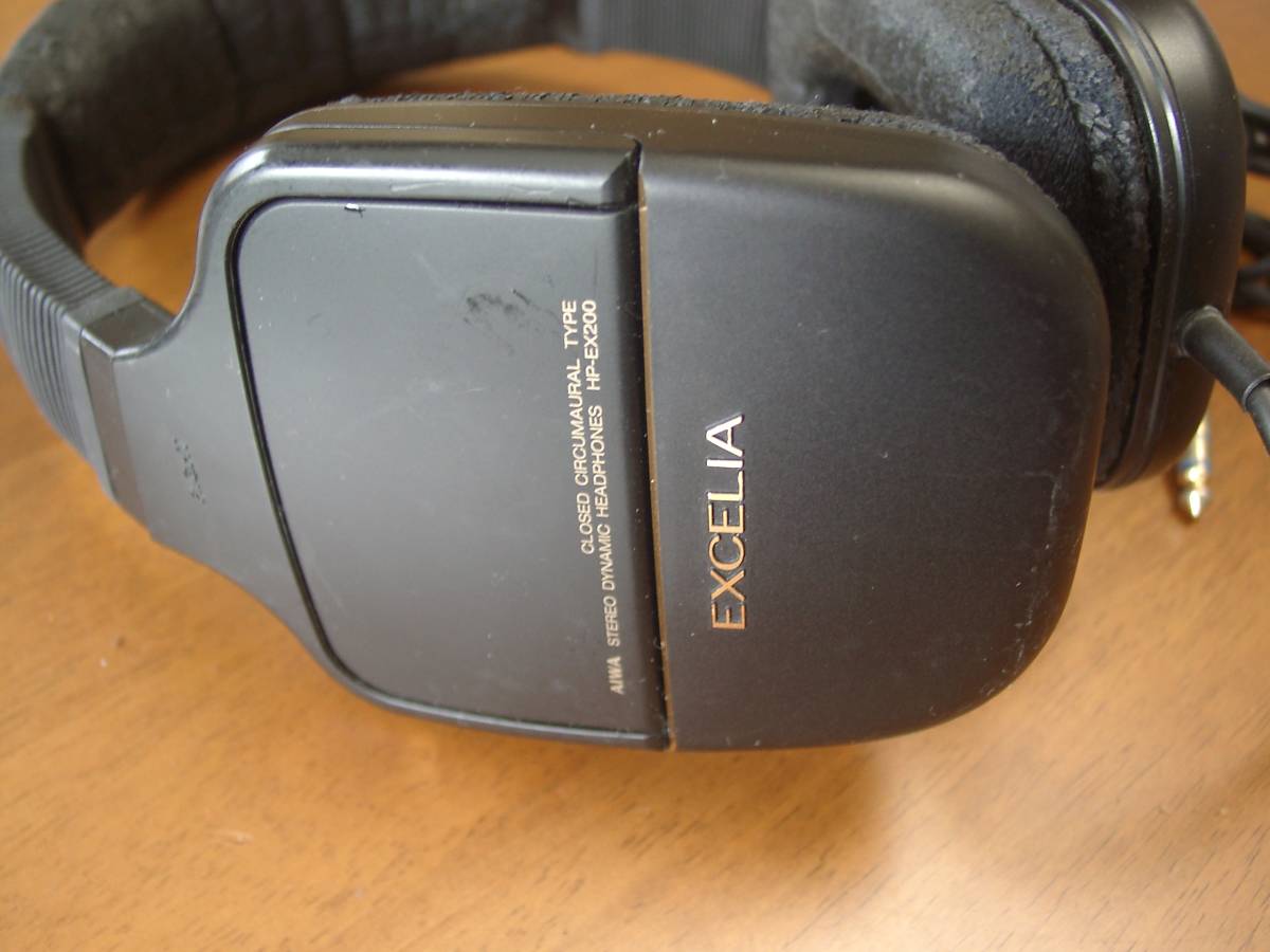 中古】EXCELIA（AIWA） 密閉型ヘッドホン HP-EX200 送料無料