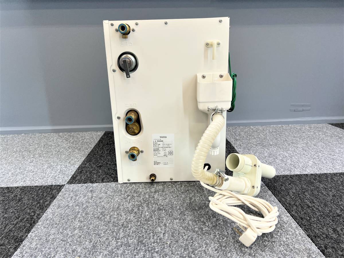 TOTO TOTO小型電気温水器(RE06SKN)中古品 小型電気温水器 湯ぽっとキット