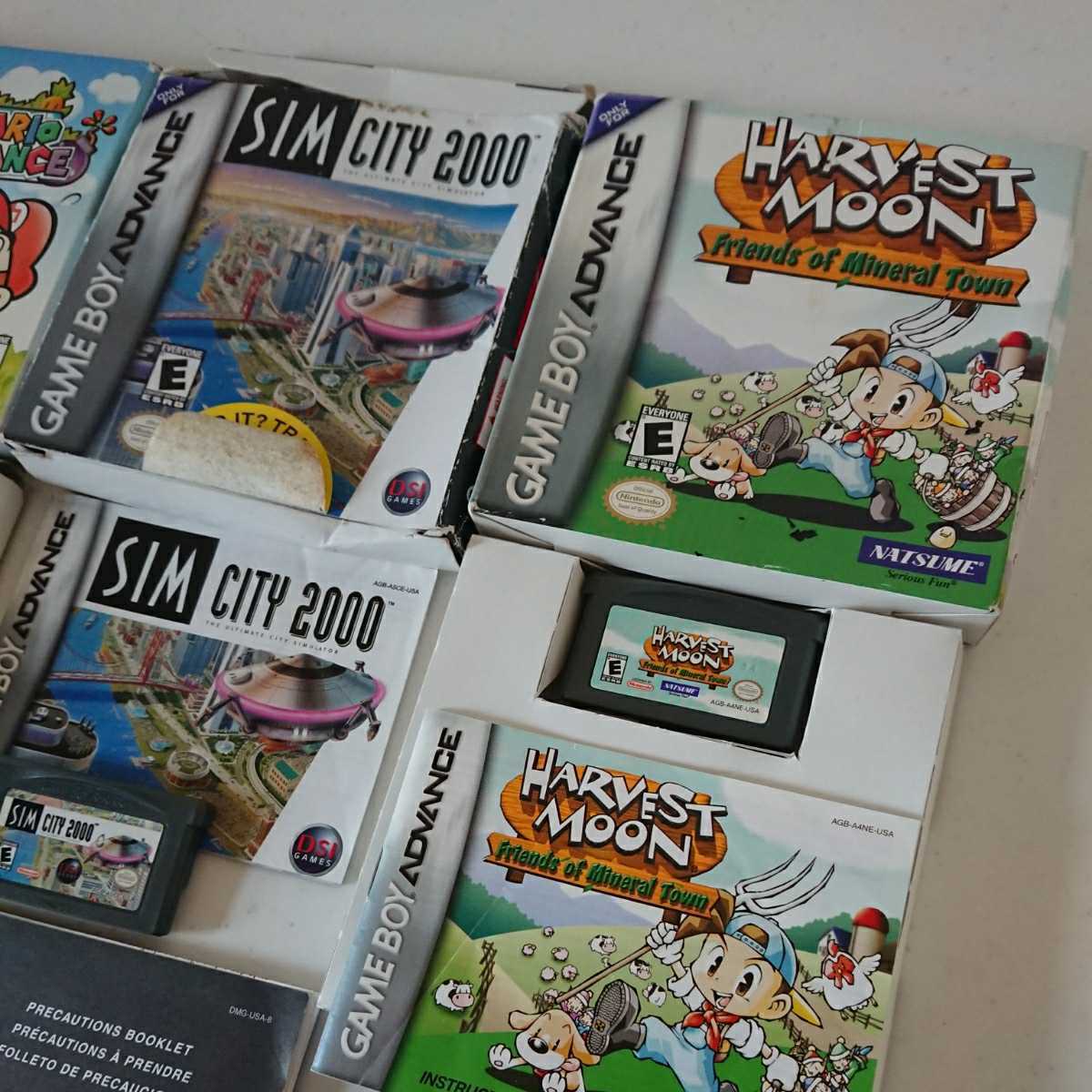 北米版 輸入盤 GBA ゲームボーイアドバンス ソフト スーパーマリオ 