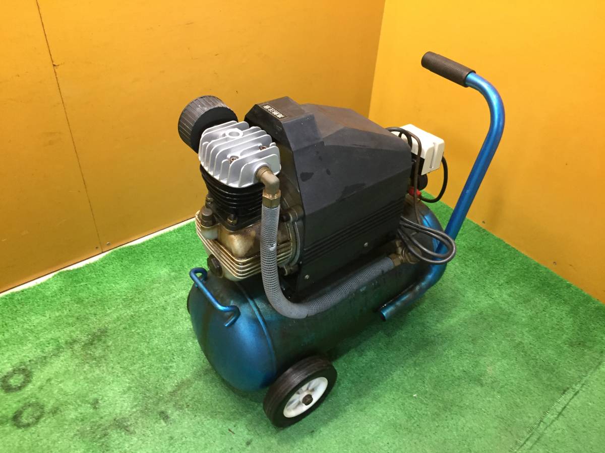 長野発☆100V電源!!】ナカトミ産業 YZ-1525 エアコンプレッサー タンク  