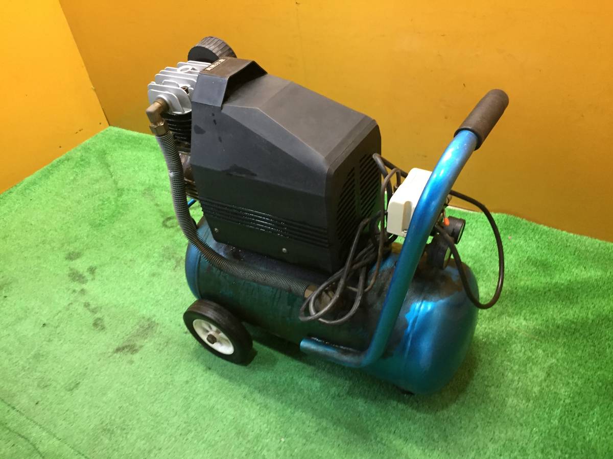 長野発☆100V電源!!】ナカトミ産業 YZ-1525 エアコンプレッサー タンク  