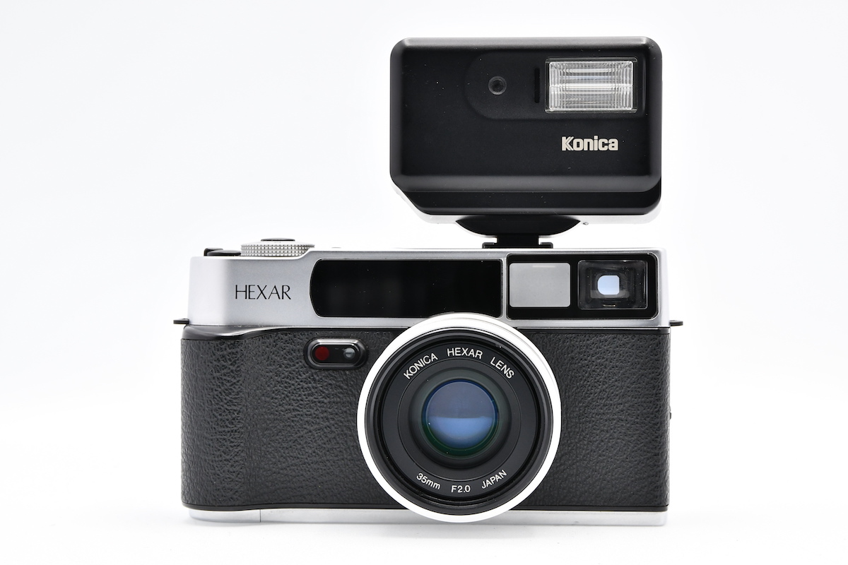 Hexar Konica AF - The 35mm the Black Film Camera camera Lens in 