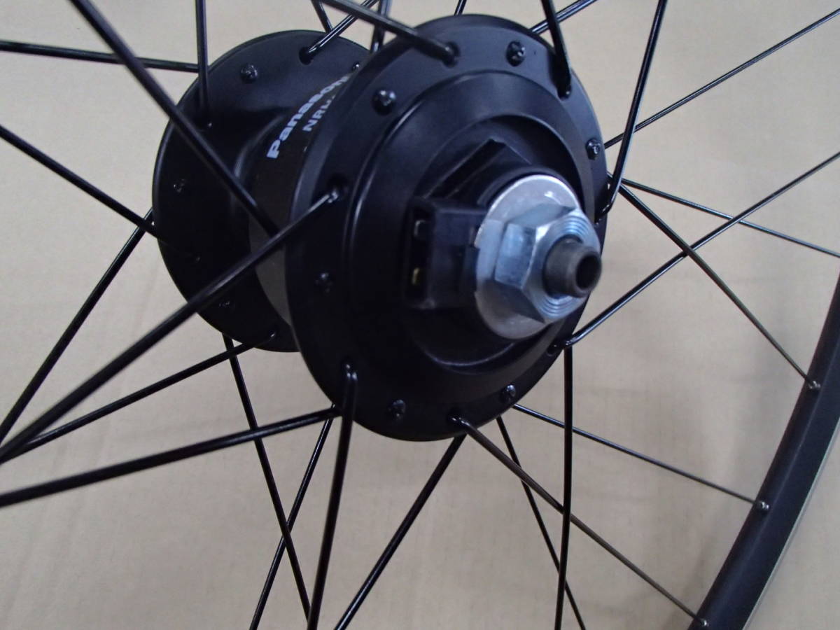 SHIMANO シマノ 700C リム フロントハブダイナモ ハブ リアハブ RS300