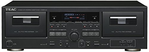 中古品】 TEAC カセットデッキ ダブルオートリバース ブラック W-890R