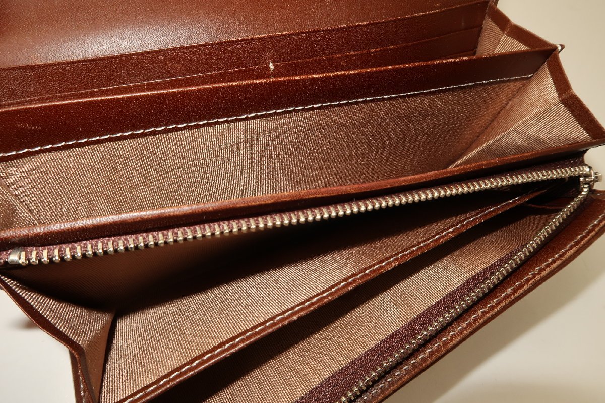 BURBERRY BLUE LABELノバチェック ホースロゴ金具 長財布 良品