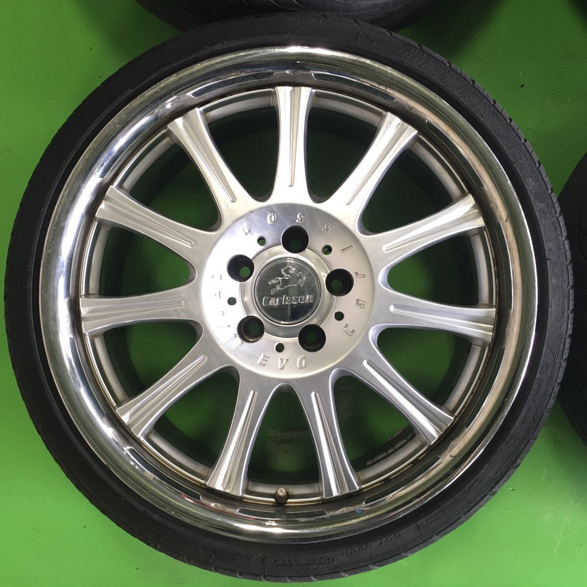 NA411 中古 CARLSON CR1/11 EVO カールソン ホイール 19×8.5J +40 19 