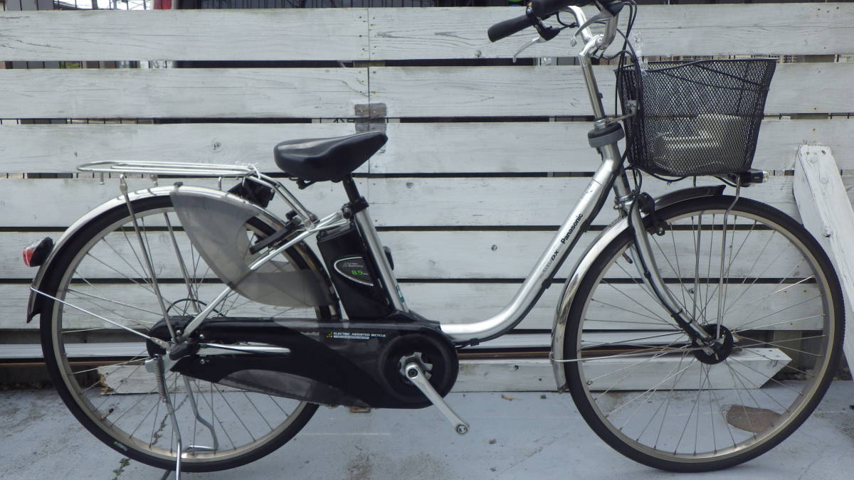 電動自転車　パナソニック　ViVi DX(33D)　銀　26インチ_2