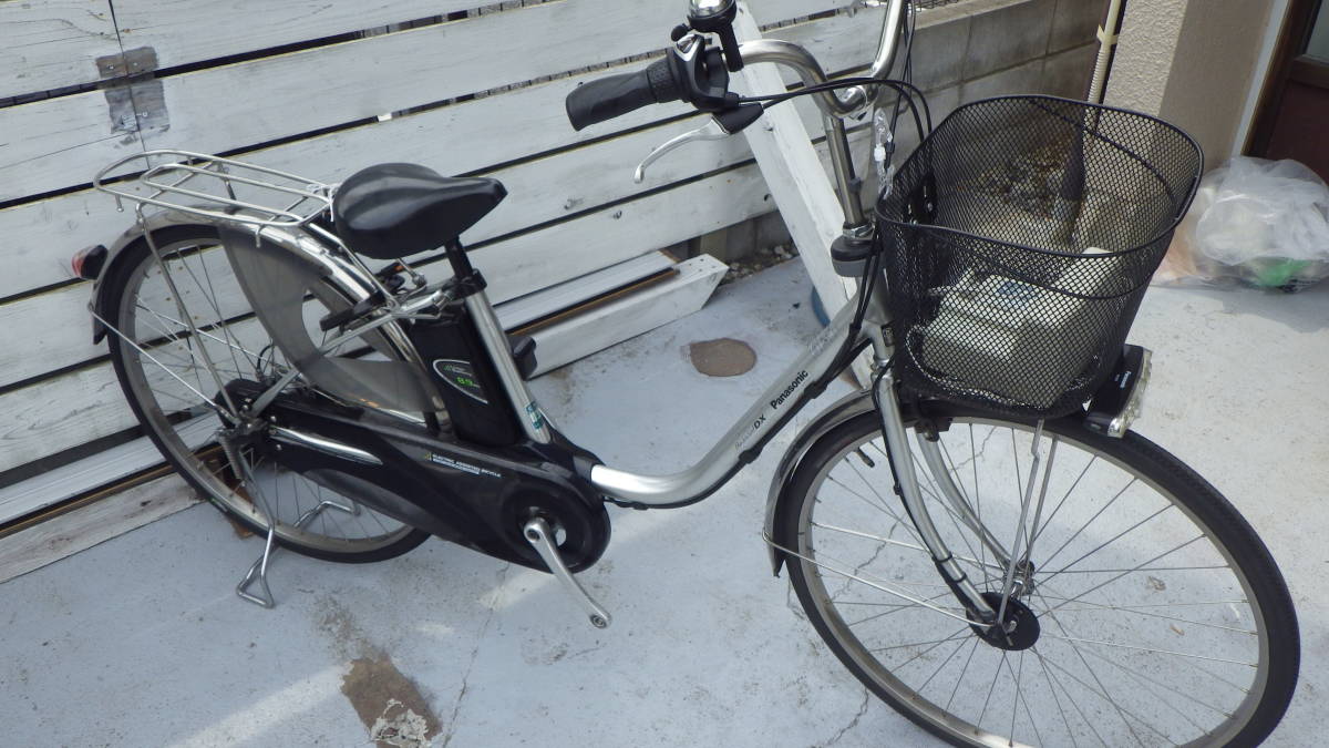 電動自転車　パナソニック　ViVi DX(33D)　銀　26インチ_4