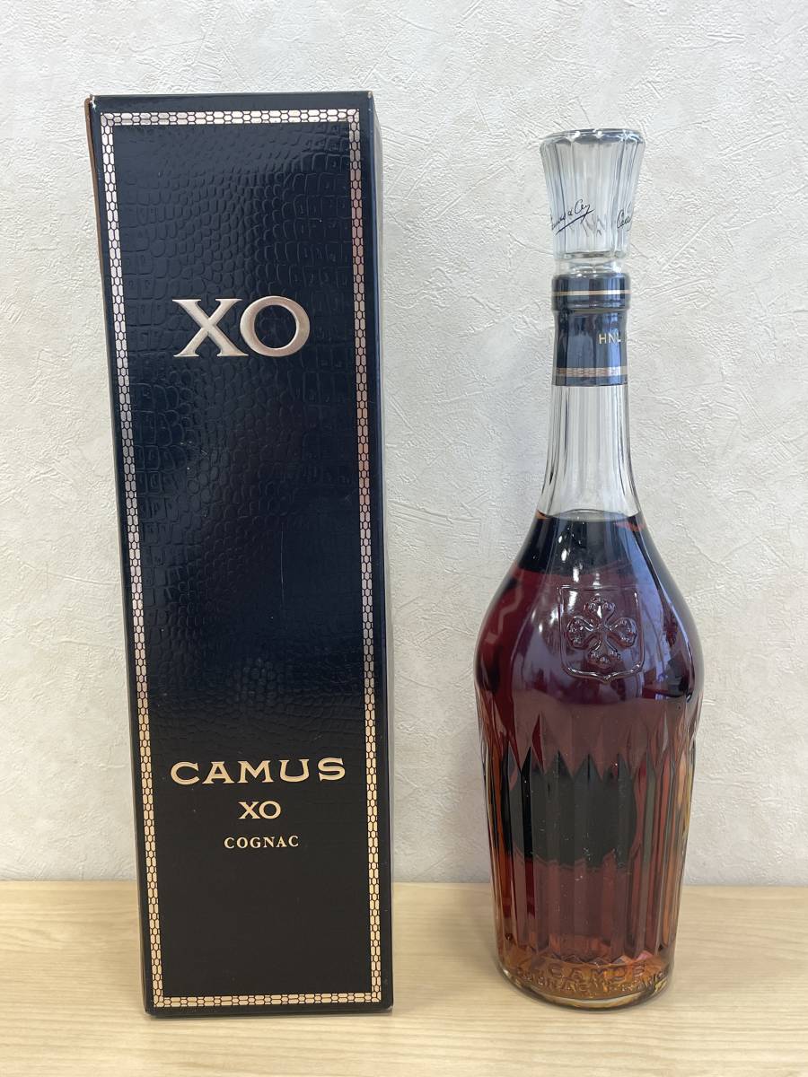 1円 ～ 未開栓 CAMUS（カミュ）XO ロングネック 40％ 700ml 箱あり