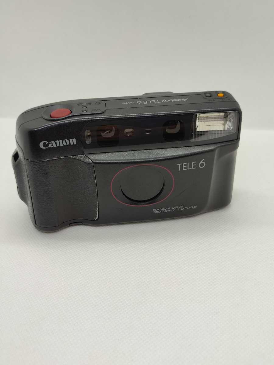 完動品】Canon Autoboy Tele 6 フィルムカメラ 動作確認済み 完動品