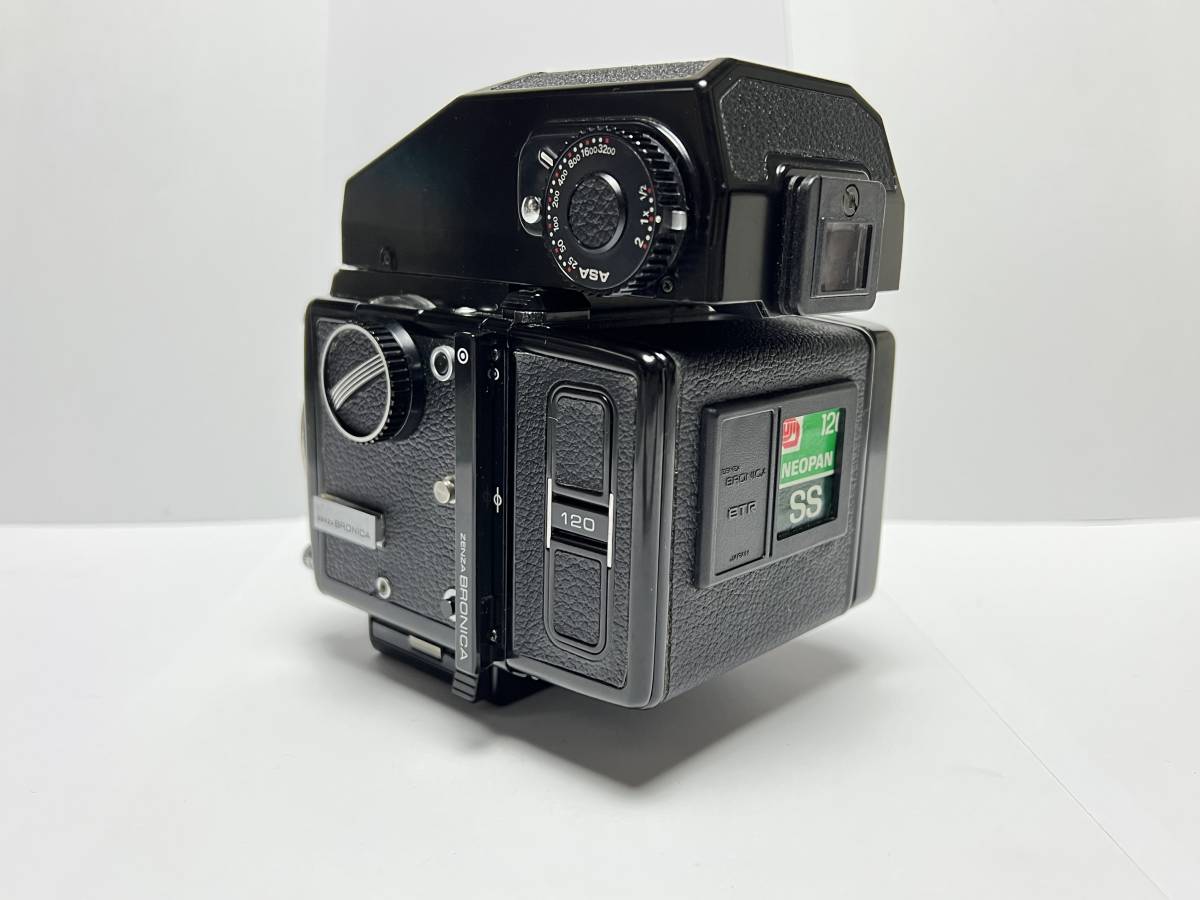 ZENZA BRONICA ETR ボディ グリップ付き 中判カメラ ゼンザブロニカ
