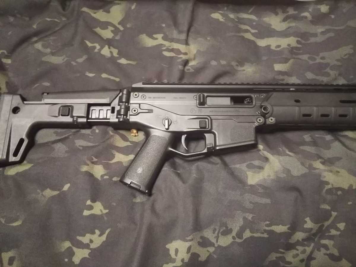 PTS製 電動ガン masada cqb ブラック/a&k/マグプル/ヨルムンガンド/次世代/ 電動ガン/マサダ