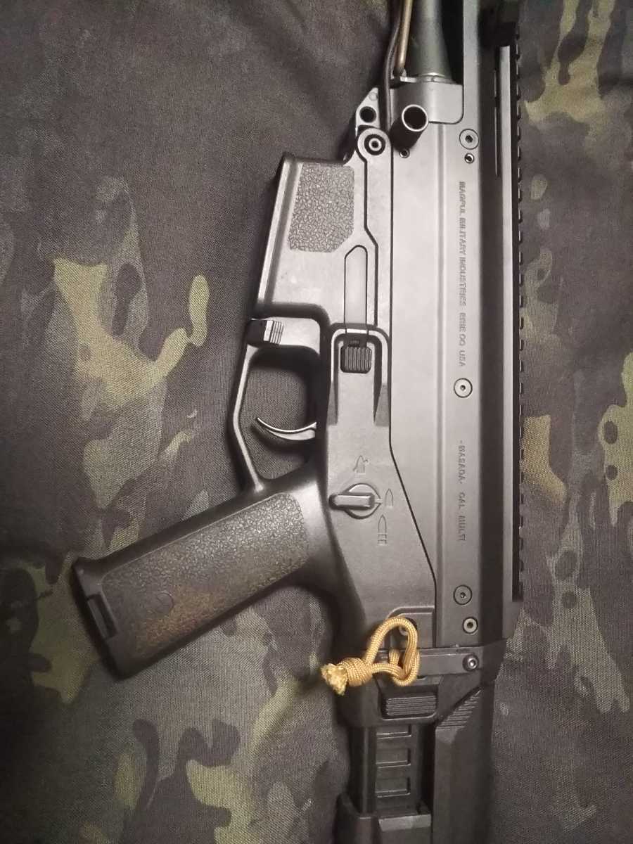 PTS製 電動ガン masada cqb ブラック/a&k/マグプル/ヨルムンガンド/次世代/ 電動ガン/マサダ