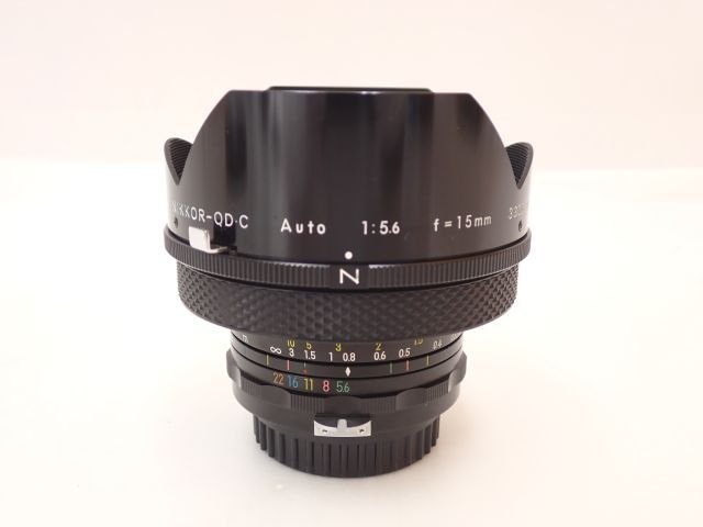Nikon ニコン 超広角レンズ NIKKOR-QD・C Auto F5.6 15mm Fマウント