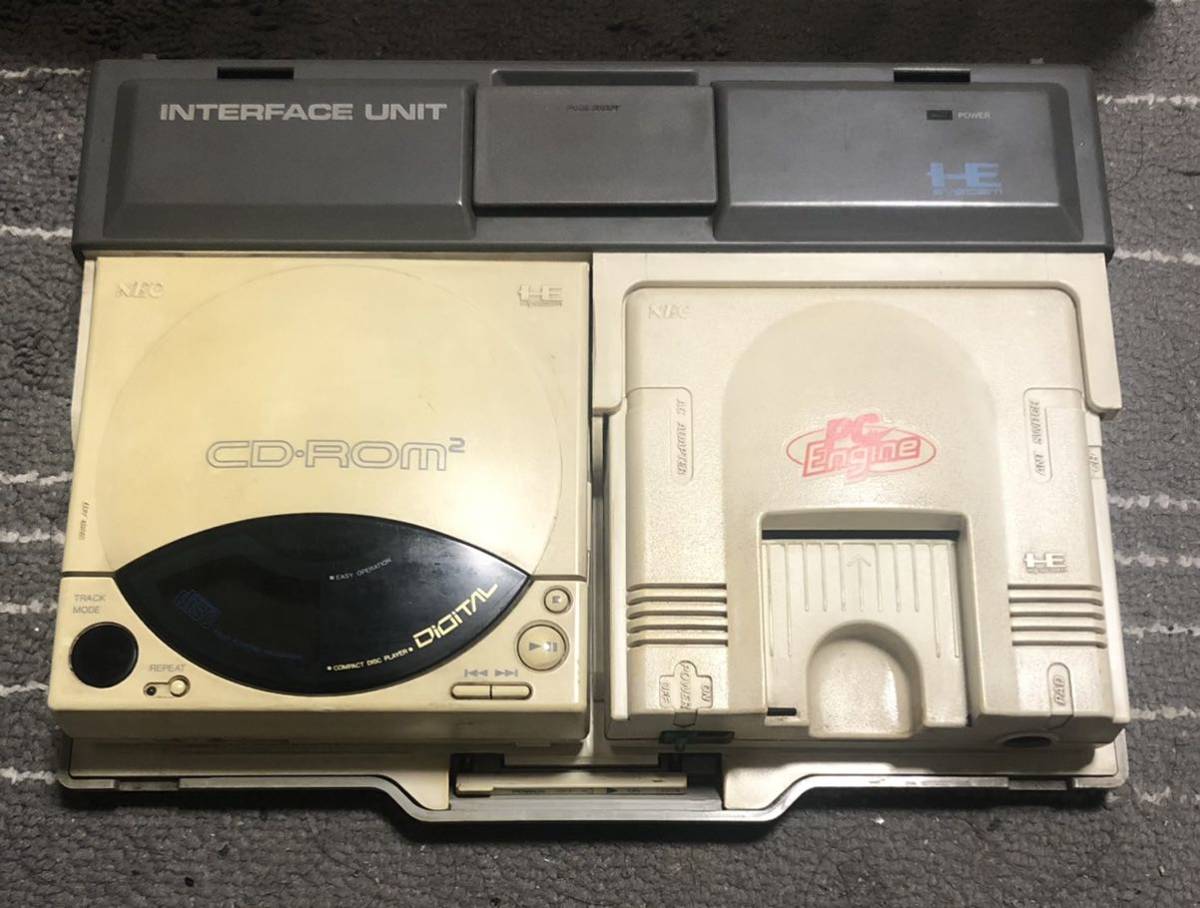 CD-ROM2 NEC PC Engine PC-Engine | 公式 ユニット インターフェイス 