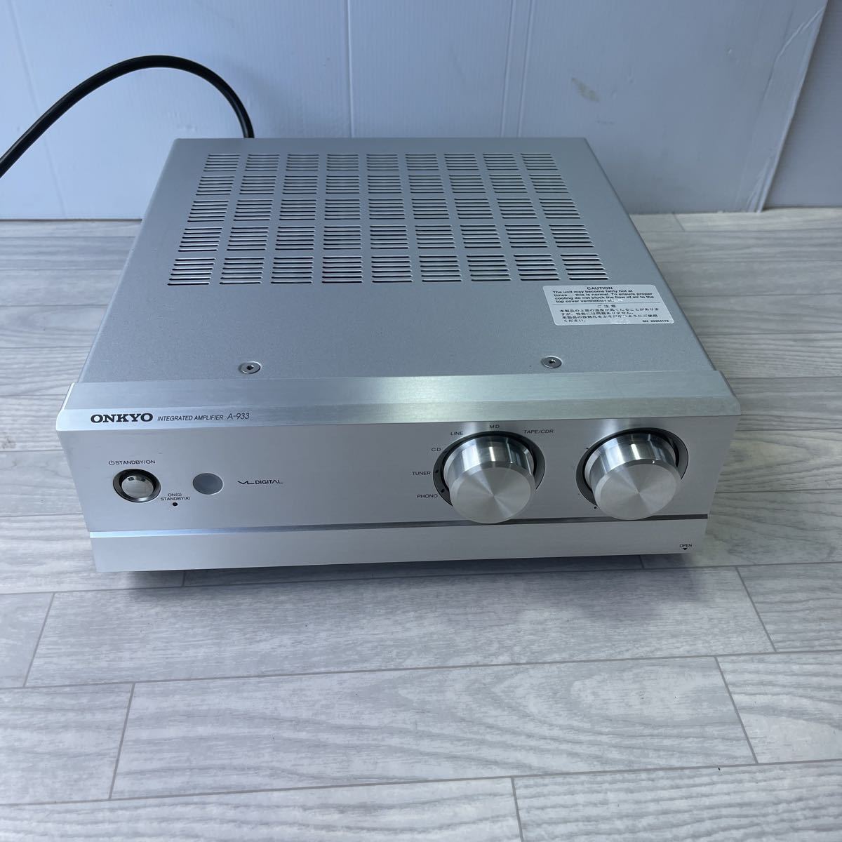 ONKYO プリメインアンプ A-933 オンキョー オンキヨー B6930M ジャンク