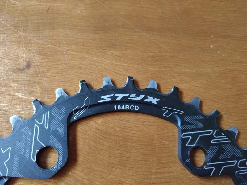 d 104 38t ナローワイド アルミ製チェーンリング Styx 7075 Cnc Fmfxtr バッシュガード チェーンリング 売買されたオークション情報 Yahooの商品情報をアーカイブ公開 オークファン Aucfan Com