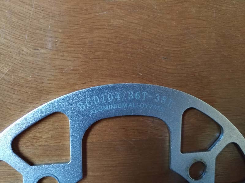 d 104 38t ナローワイド アルミ製チェーンリング Styx 7075 Cnc Fmfxtr バッシュガード チェーンリング 売買されたオークション情報 Yahooの商品情報をアーカイブ公開 オークファン Aucfan Com