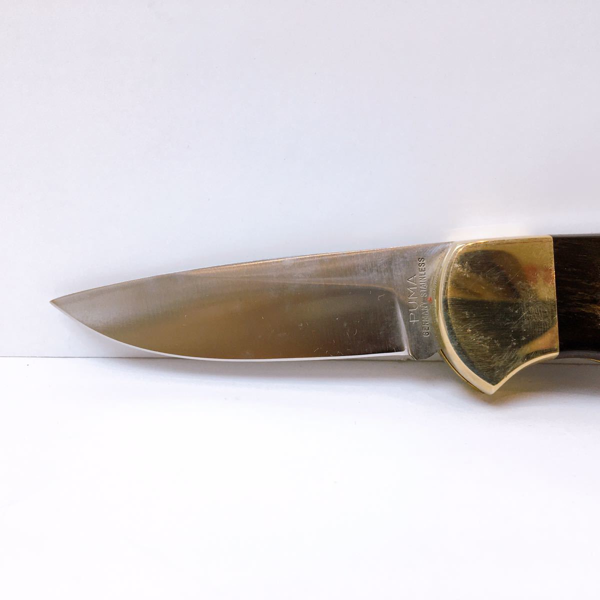 31【中古】PUMA 705 GERMANY STAINLESS フォールディングナイフ シース 