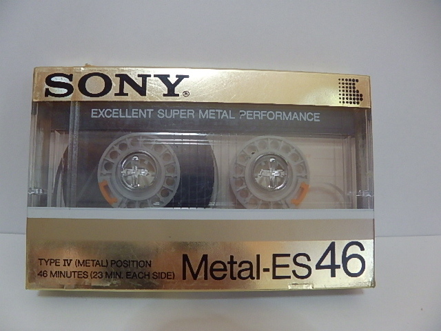 SONY 0 - カセットテープ | Metal-ES46 Yahoo!オークション 46分