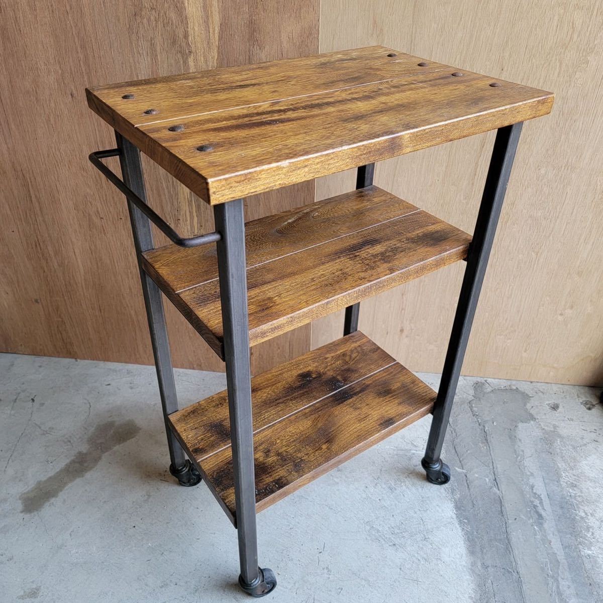 激安大特価，100%新品 ACME Furniture アクメファニチャー GRANDVIEW WAGON グランドビュー ワゴン シェルフ ジャーナルスタンダードインダストリアル NK8093(飾り棚)｜売買されたオークション情報、yahooの商品情報をアーカ 飾り棚
