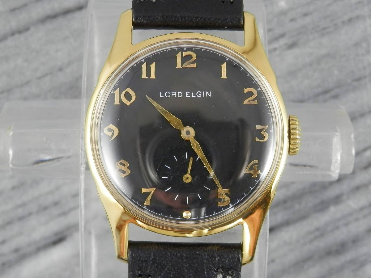 OH済☆LORD ELGIN(ロードエルジン）〓 cal.680【21石】☆14KYG無垢 