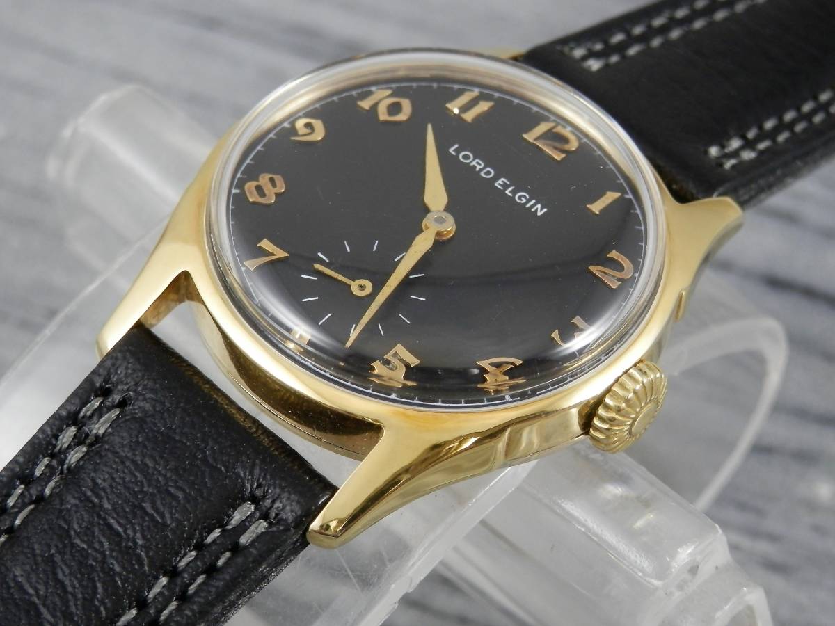 OH済☆LORD ELGIN(ロードエルジン）〓 cal.680【21石】☆14KYG無垢 
