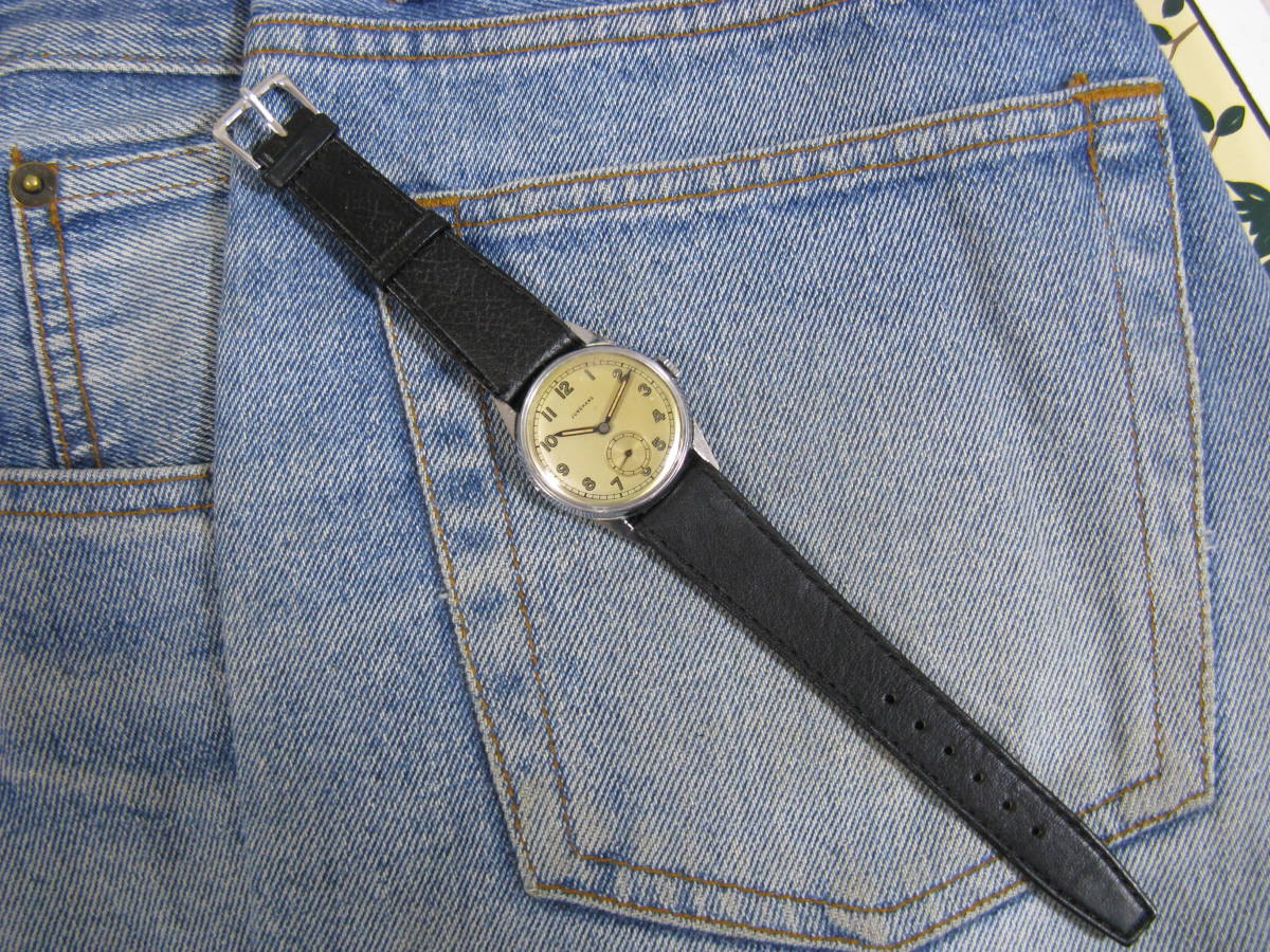 1940年代 JUNGHANS ユンハン31.8mm ミリタリー ドイツ製アンティーク手 
