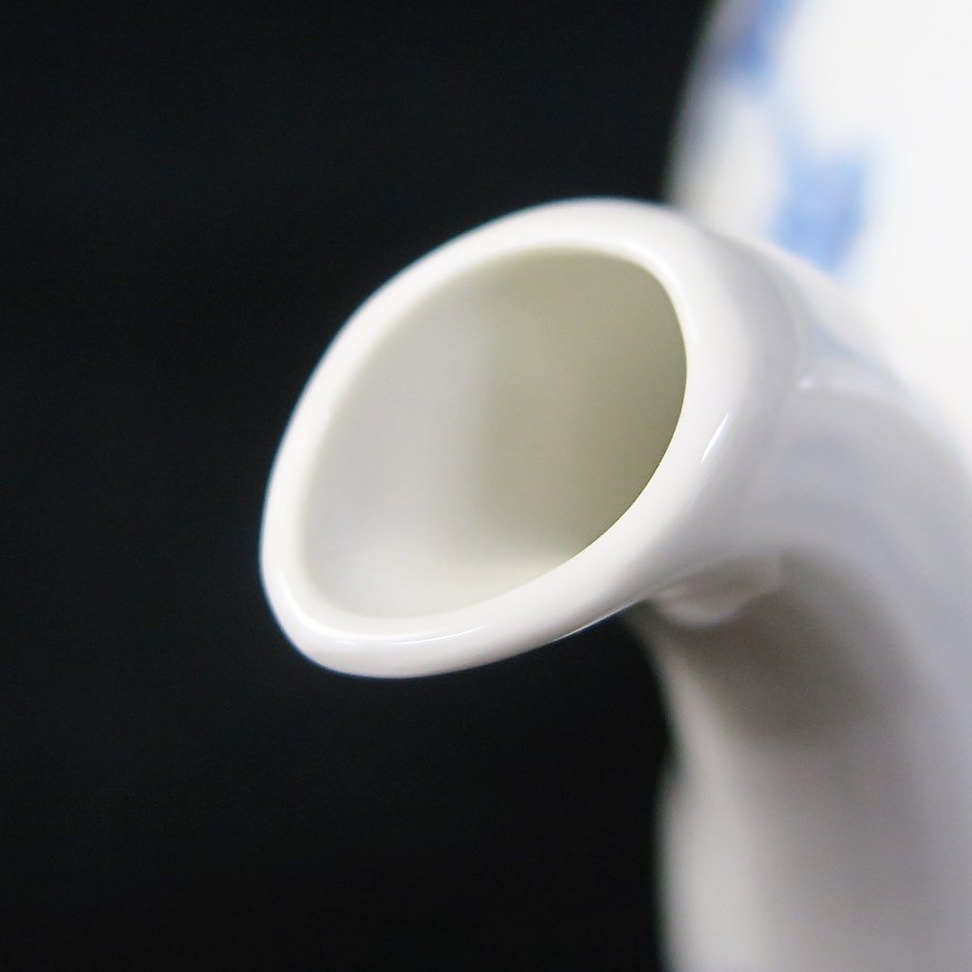 1円～ ロイヤルコペンハーゲン ブルーフルーテッド プレイン ティーポット y176-1371461t【Y商品】_8