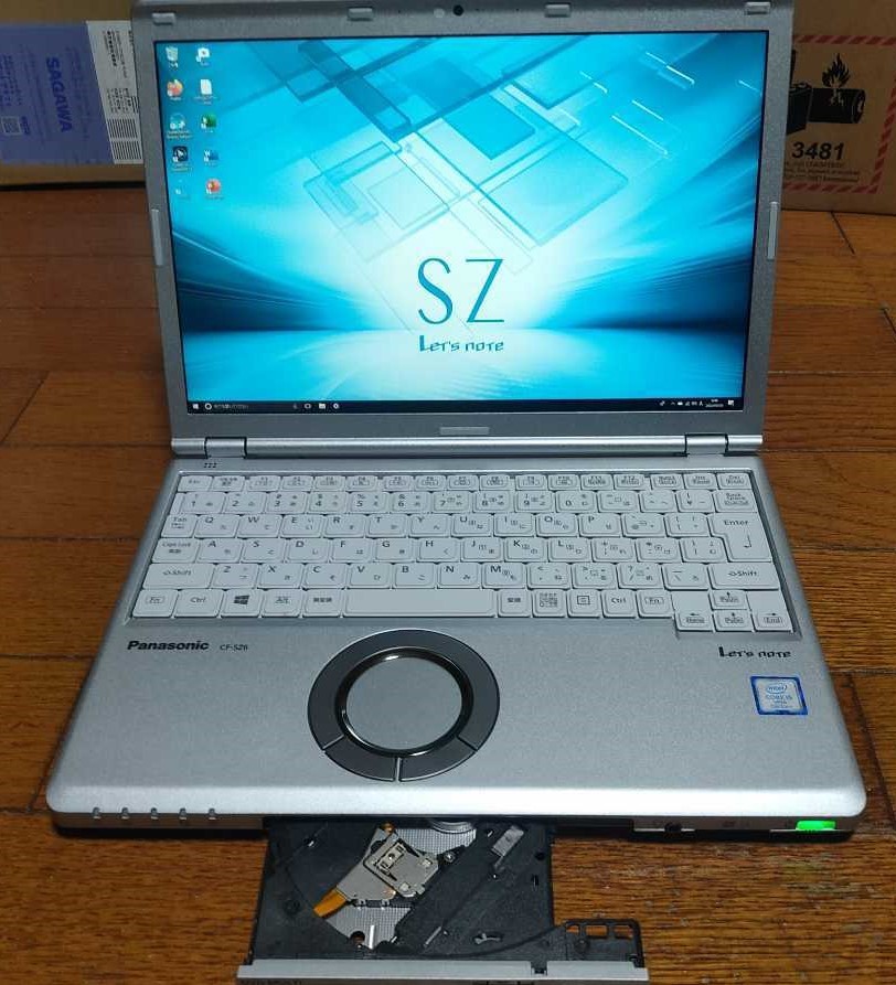 超美品 軽量 Panasonic Let's Note SZ6 WUXGA解像度 (1920X1200