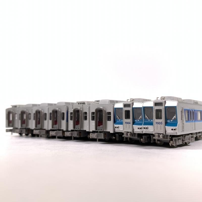 4-137＊Nゲージ マイクロエース A-2172 北総開発鉄道 7000形 8両セット MICROACE 鉄道模型(oaat) マイクロエース 7000形 マイクロエースA-2172 [A2176] MICROACE モケイテツ