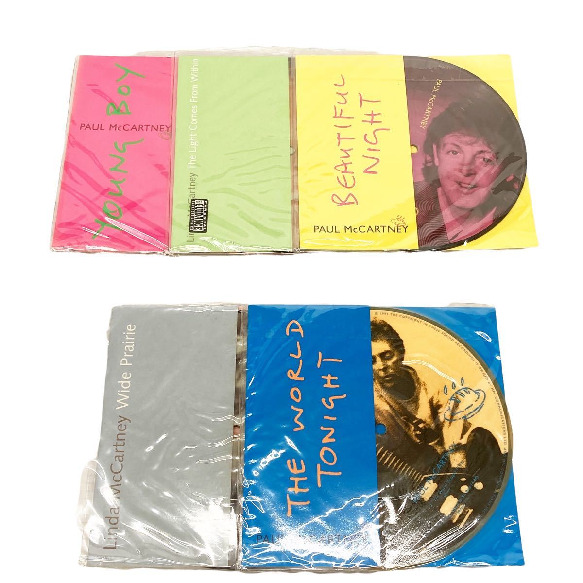 Paul Mccartney ポールマッカートニー Linda Mccartney リンダマッカートニー ピクチャーレコード Ep 7インチ 5点セット Alpひ0517 Paul Mccartney 売買されたオークション情報 Yahooの商品情報をアーカイブ公開 オークファン Aucfan Com