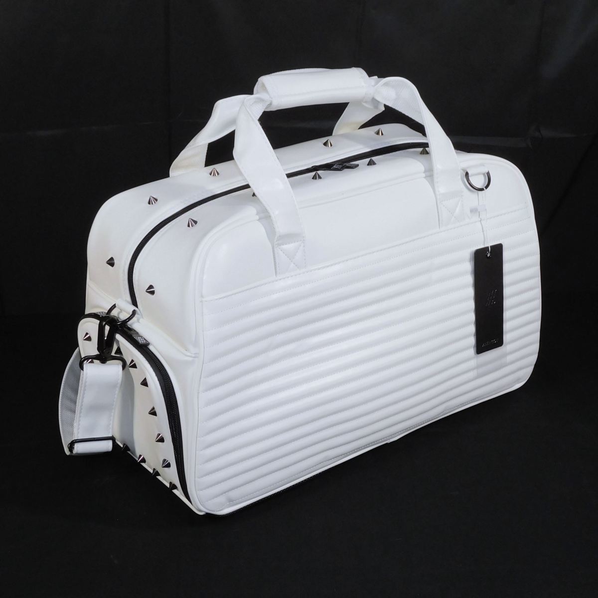 ◇ANEW GOLF◇ボストンバッグ◇ホワイト◇ショルダーベルト◇トラベル 