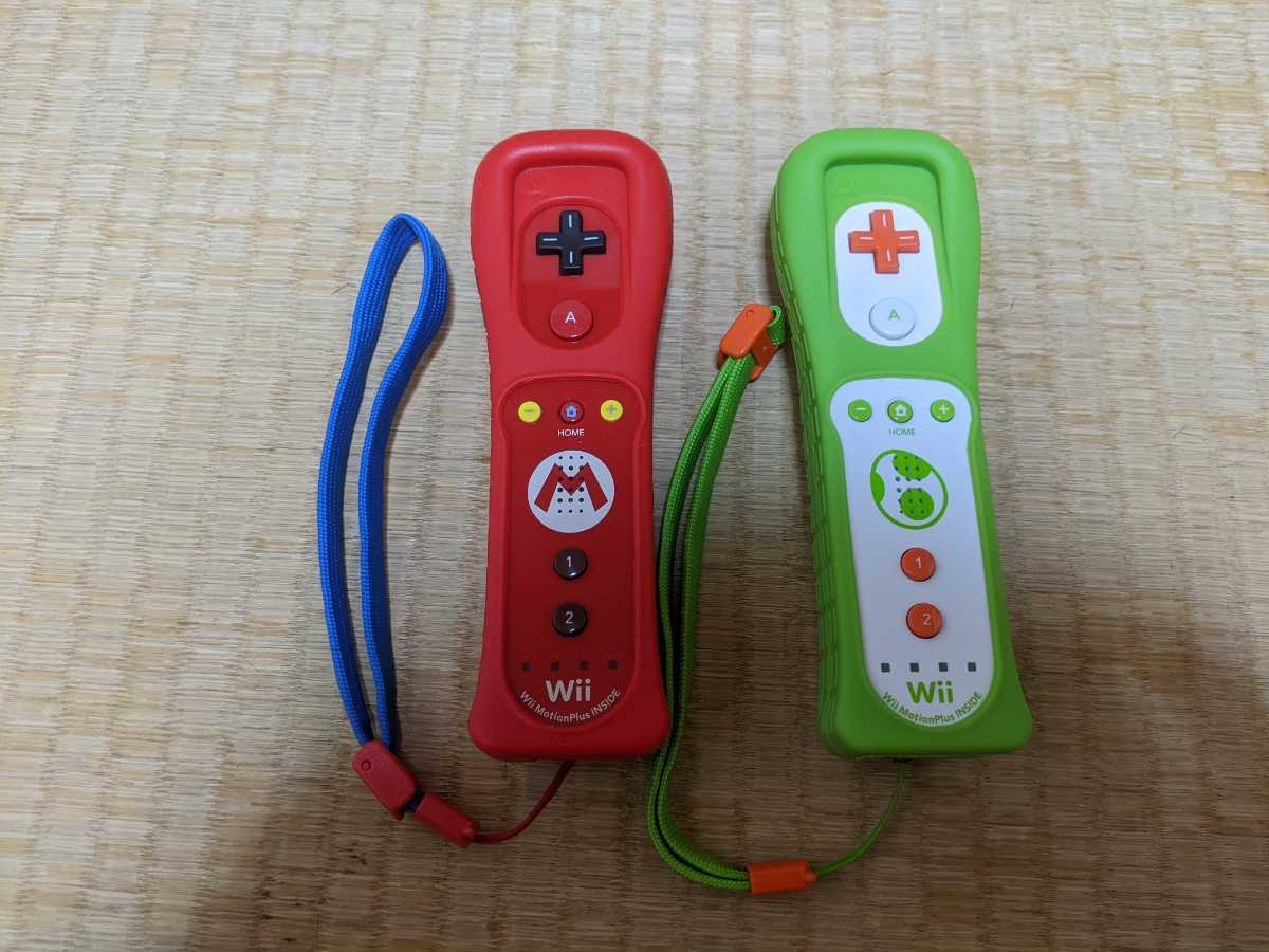 任天堂 Wii リモコンプラス ピーチ ヨッシー キノピオ クッパ 4本