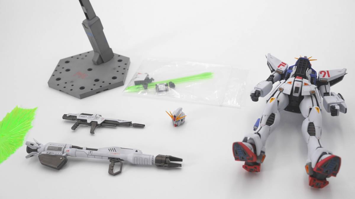 MG 1/100 F91 ガンダムF91 全塗装 改修完成品(完成品)｜売買された