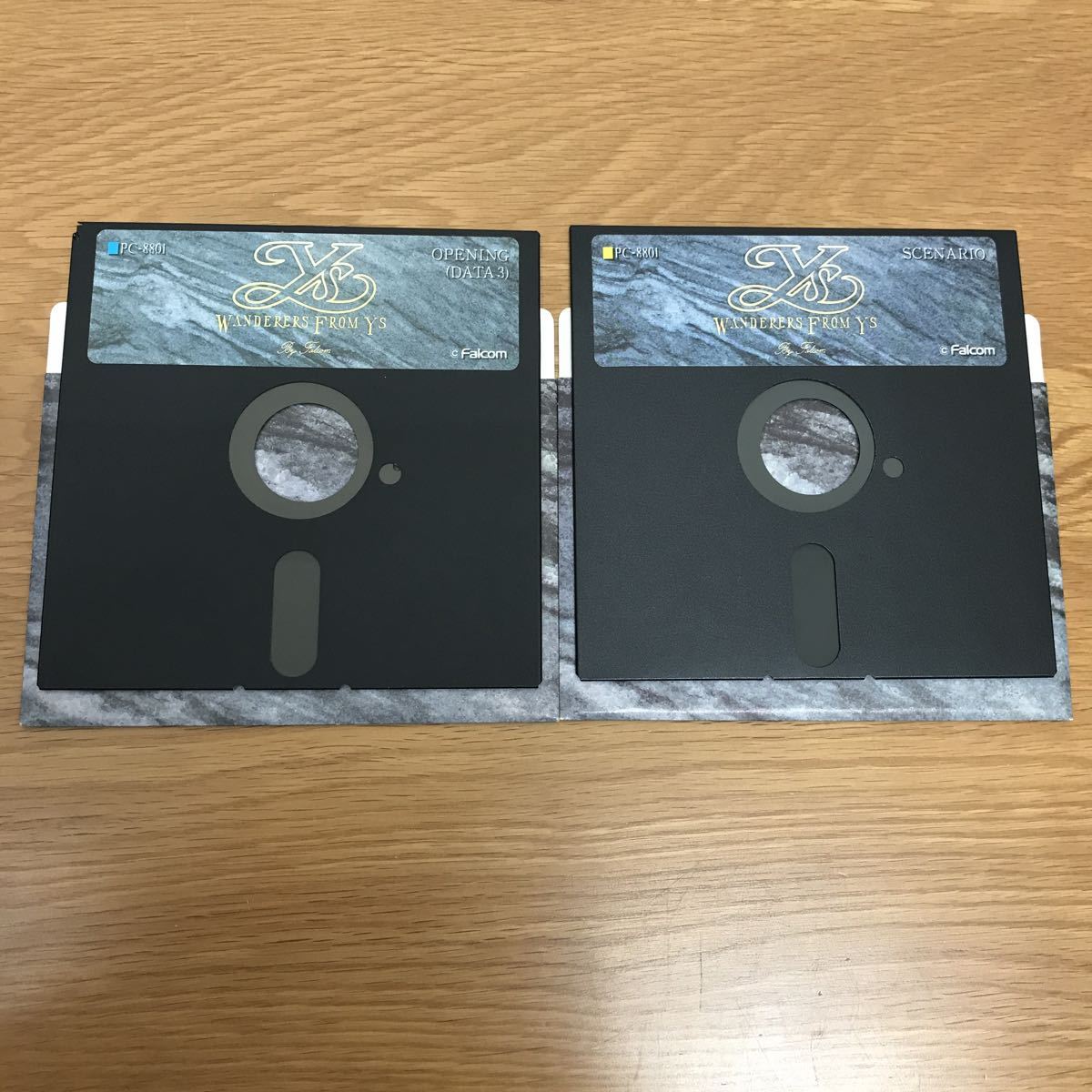 送料無料】PC-8801 ソフト ワンダラーズ フロム イース オープニング 