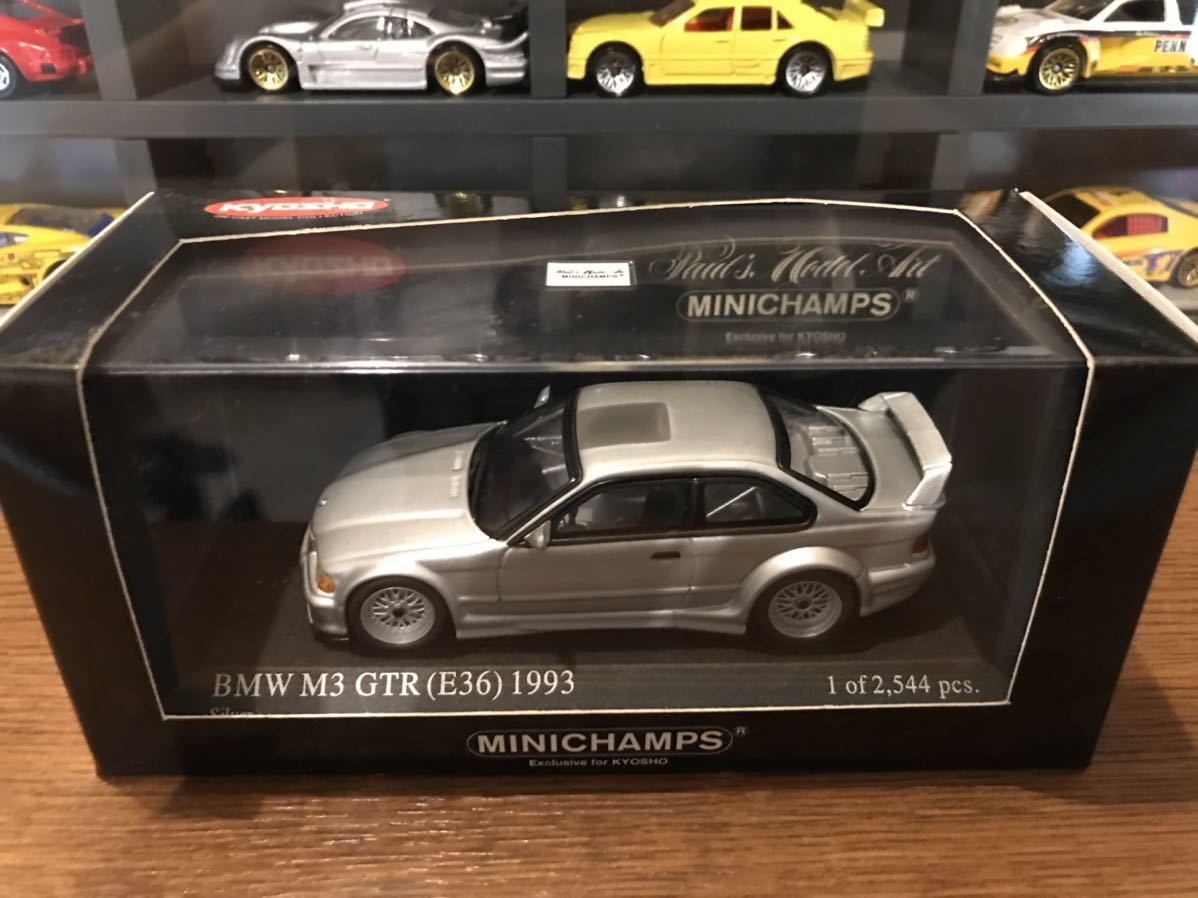 豊富な，限定セール 京商1/43 BMW M3 GTR E36 1993 ストリート仕様 シルバー ミニチャンプス(乗用車)｜売買されたオークション情報、yahooの商品情報をアーカイブ公開 - オークファン 乗用車