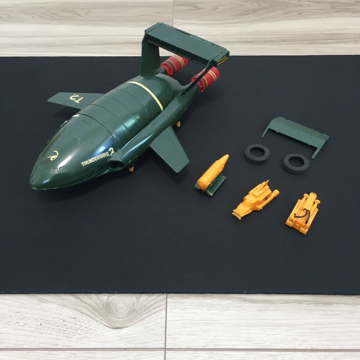 ジャンク イマイ化学 サンダーバード2号 完成品プラモデル 乾電池式
