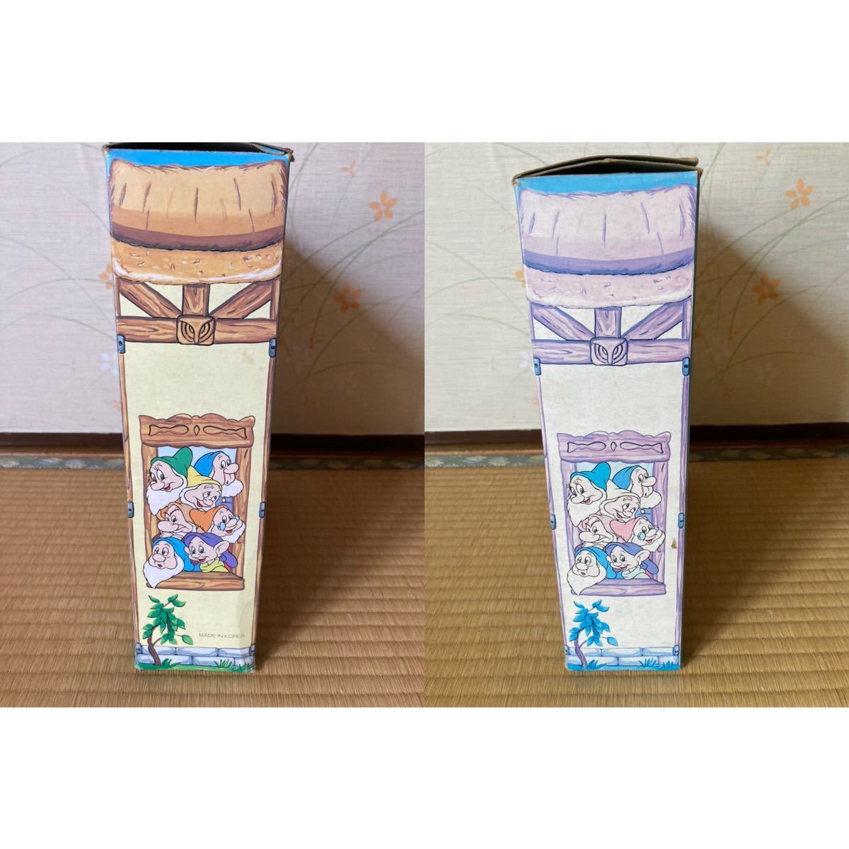 七人の小人 白雪姫 ヤングエポック ソフトドール ソフビ人形 