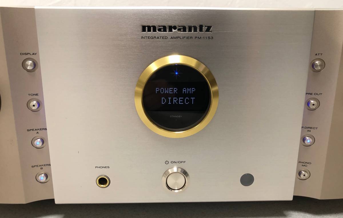【美品】Marantz マランツ PM-11S3 プリメインアンプ 大量入荷 【美品】MARANTZ PM-11S3 マランツ プリメインアンプ