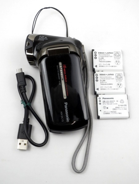 ♪Panasonic パナソニック デジタルムービーカメラ HX-DC15♪動作OK