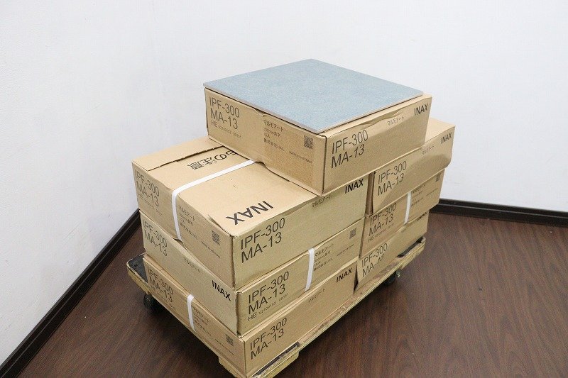 【埼玉引取】S1872◆LIXIL◆タイル◆7ケース◆マルモアート◆1ケース10入◆300角平◆内装◆外装◆床◆IPF-300 MA-13 | LIXIL 建材サーチ リクシル DTL-1574&frasl;MRM-1P~MRM-3P 株式会社TChic