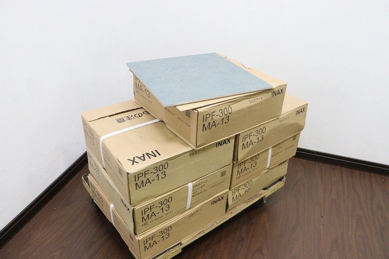 【埼玉引取】S1872◆LIXIL◆タイル◆7ケース◆マルモアート◆1ケース10入◆300角平◆内装◆外装◆床◆IPF-300 MA-13 | LIXIL 建材サーチ リクシル DTL-1574&frasl;MRM-1P~MRM-3P 株式会社TChic