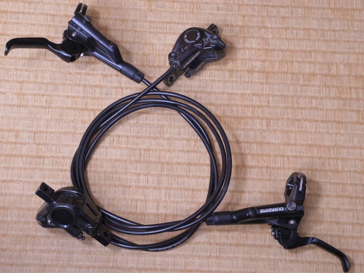 シマノSHIMANO BR-MT500 BL-MT501 ディスクブレーキセット Shimano BR